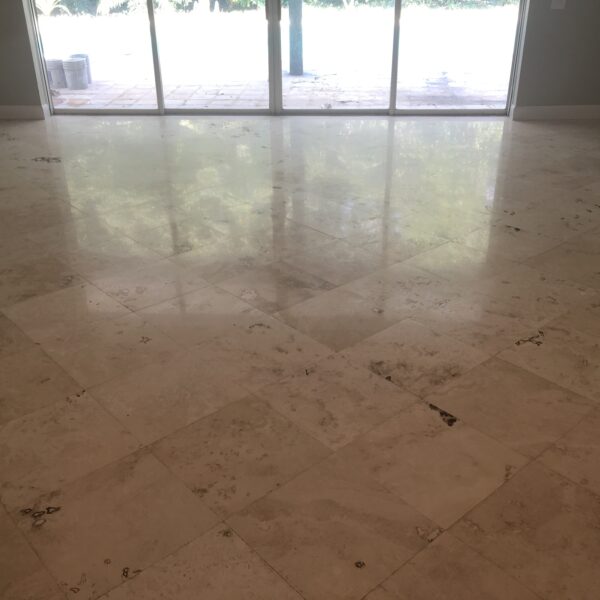 Travertine Satin Finish | Travertine High Hone Finish