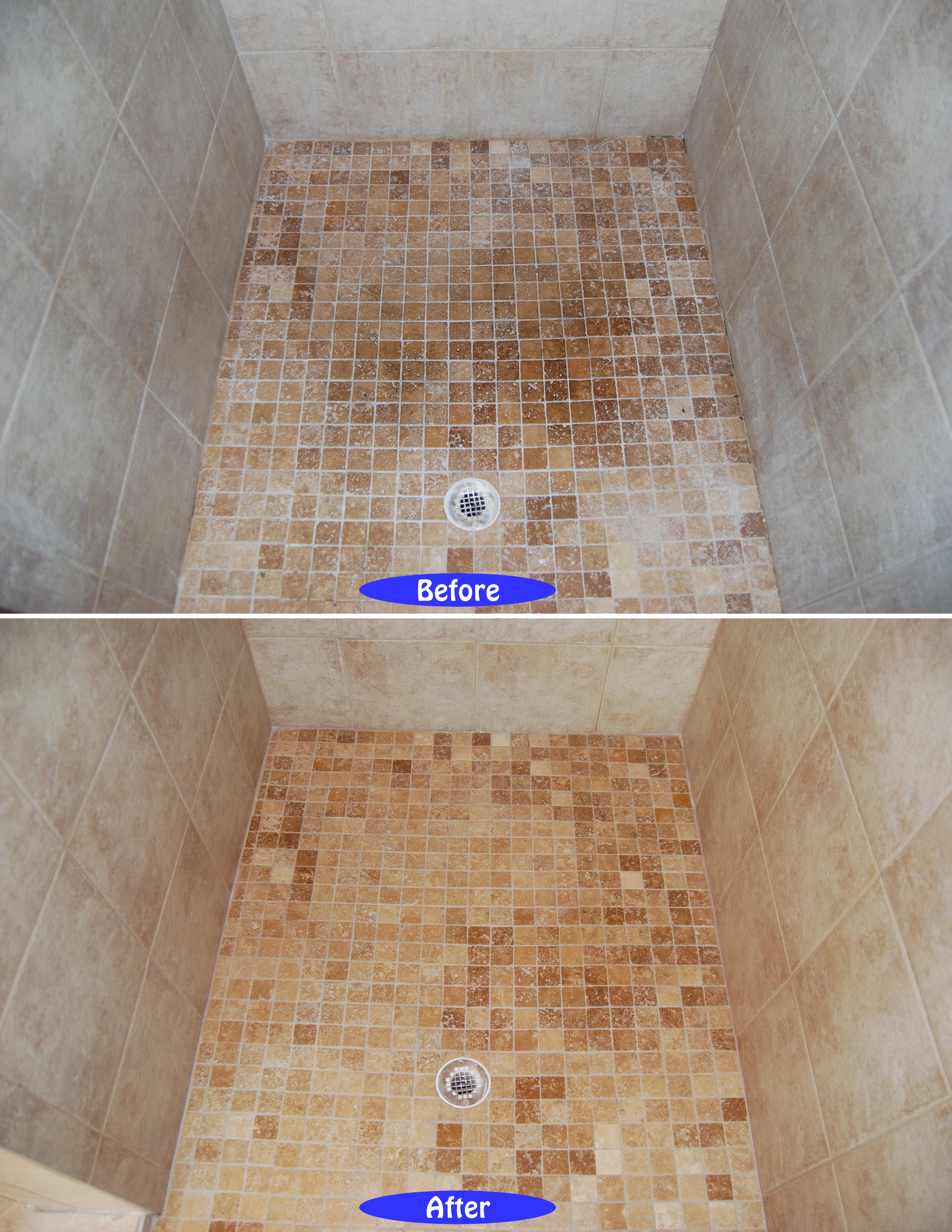 Shower Tile Repair Shower Tile Refinishing Clean Image